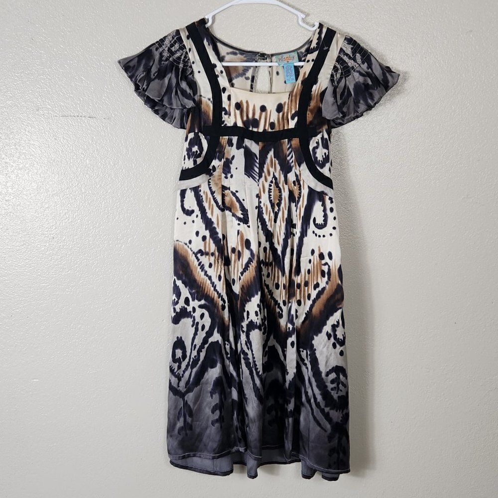 Plenty by Tracyreese Dress Silk EUC Size 2 Multicolor Open to Offers!